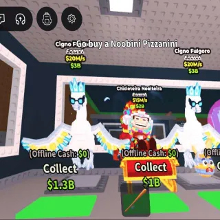 Chicleteira Noelteira And 2 Cigno Fulgoro Bundle