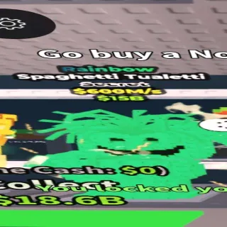 Spaghetti Tualetti Rainbow