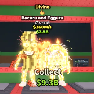 bacuru and egguru divine 360m/s