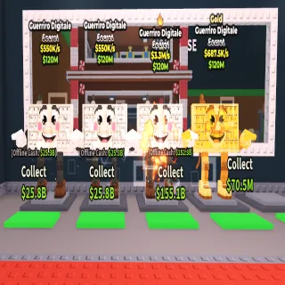 steal a brainrot bundle 4 guerriro 