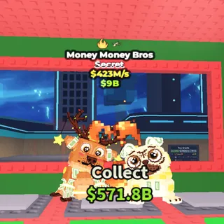 money money bros 423m/s