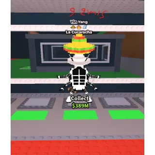 la cucaracha 9.2m/s yin yang