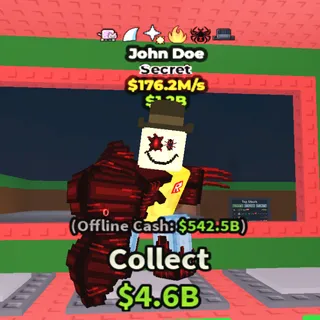 john doe 176m/s