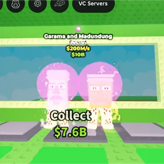 garama adn madundung 200m/s