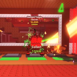 zombie tralala cursed