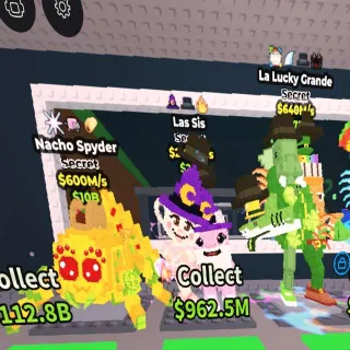 Nacho Spyder 600m/s La Lucky Grande 640m/s La Sis 218m/s