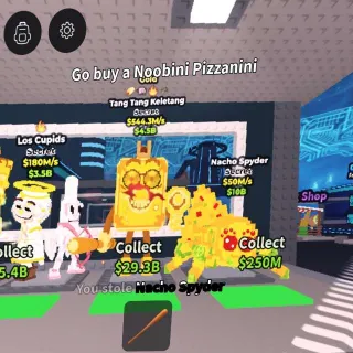 Los Cupid 180m/s Ketupat 544m/s Nacho Spyder 50m/s