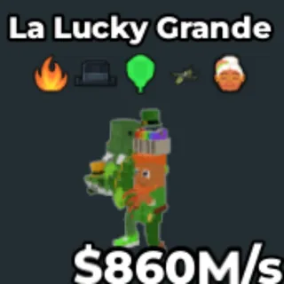la lucky grande 860m/s