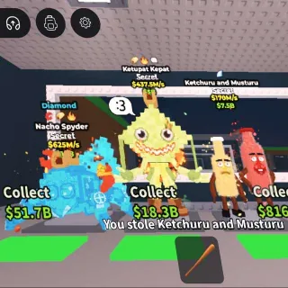 Nacho Spyder 625m/s Ketupat Kepat 437m/s Ketchuru And Musturu 170m/s