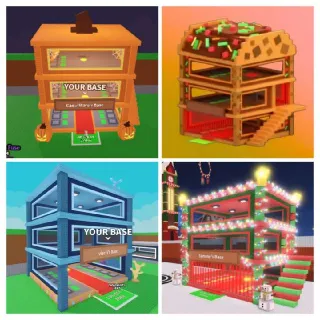 0 Rebirth Account With Christmas, Aquatic, Halloween And Taco Base