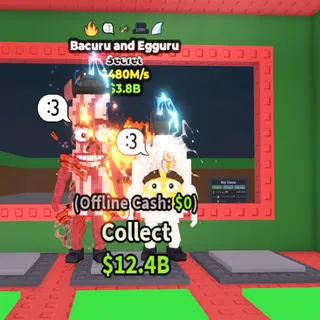 bacuru and egguru 480m/s