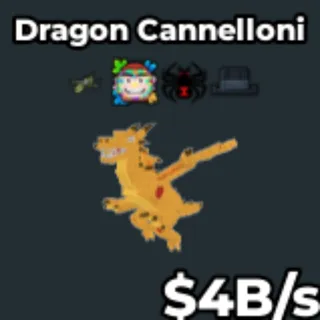 dragon cannelloni 4b/s no taco!!