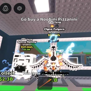 Cigno Fulgoro yin Yang 320m/s Spinny Hammy Yin Yang 127m/s