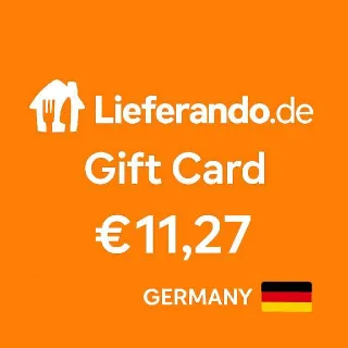 €11.27 Lieferando Gift Card (Germany Only)