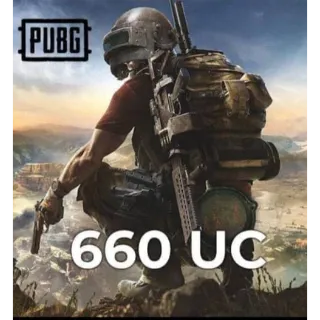  PUBG Mobile 660 UC – Global PIN  