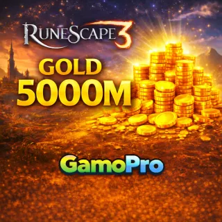 5000M - 5b Gold - RuneScape 3