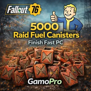 Fallout 76 5000 Raid Fuel Canisters Finish Fast xbox