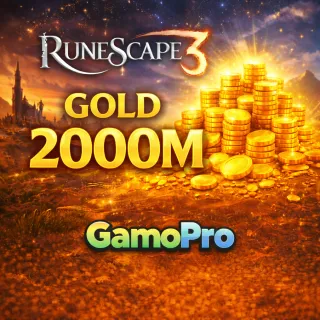 2000M -  2b Gold - RuneScape 3