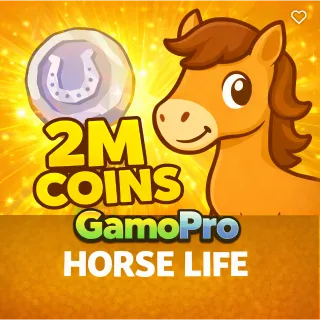 2M Coins Horse Life - Tax Covered
