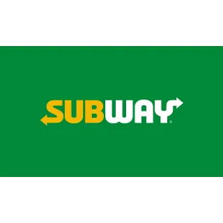 $20  USD Subway