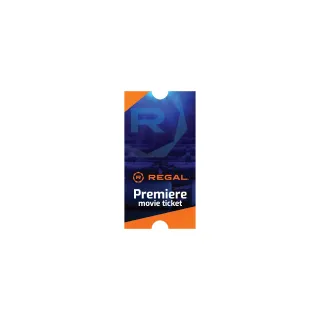 1 Regal Premiere Movie Ticket