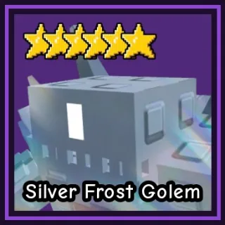 Silver Frost Golem - Garden Tower 