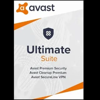 AVAST Ultimate 1 Device 1 Year Key GLOBAL 1 DEVICE 1 YEAR INSTANT AUTOMATIC DELIVERY