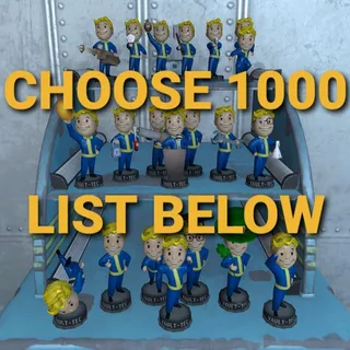 Aid | 1K Bobbleheads. Choose