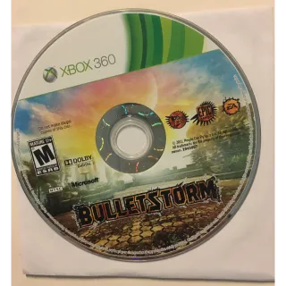 Bulletstorm Epic Games First Person Shooter Xbox 360 Video Game Disc