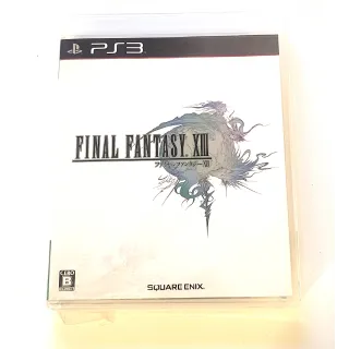 New Final Fantasy 13 XIII Sony PlayStation 3 PS3 Complete In Box CIB Video Game
