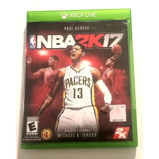 NBA 2K17 National Basketball Association Microsoft Xbox One Video Game