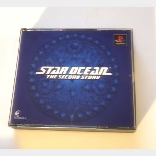 Star Ocean Second Story Astronoka Complete In Box CIB Playstation 1 Japan Import Video Game