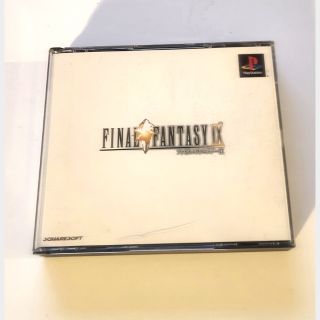 Final Fantasy 9 IX Sony PlayStation 1 PS1 Complete In Box Japan Import