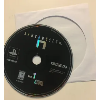 Namco Museum Vol Volume 1 Compliation Sony Playstation PS1 Video Game