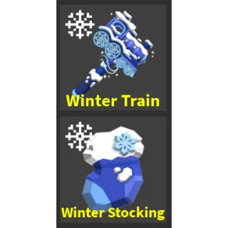 Winter Train Set Flee The Facility