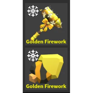 Golden Firework Set Flee The Facility