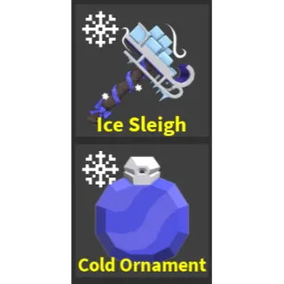 Ice Sleigh Set Flee The Facility