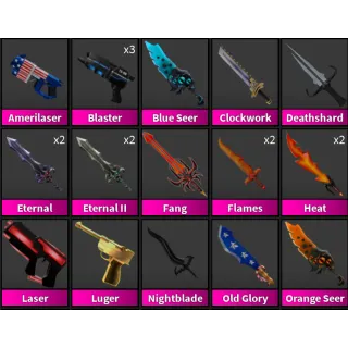 34 Godlys + Vintage Set Murder Mystery 2