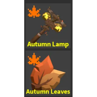 Autumn Lamp Set Flee The Facility