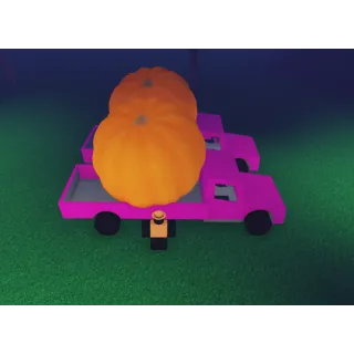  10x Giant Pumpkin Pink Trucks Lumber Tycoon 2