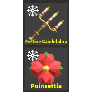 Festive Candelabra Set Flee The Facility