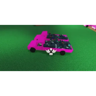 10x Mixed Pumpkin Pink Trucks Lumber Tycoon 2