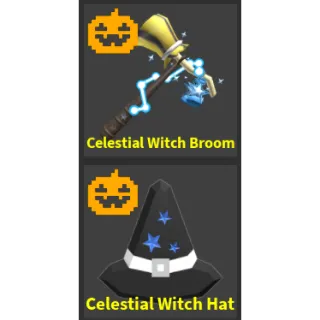 Celestial Witch Broom Set Flee The Facility