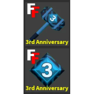 3rd Anniversary Set Flee The Facility