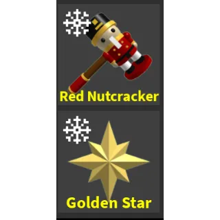 Red Nutcracker Set Flee The Facility