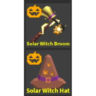 Solar Witch Broom Set Flee The Facility