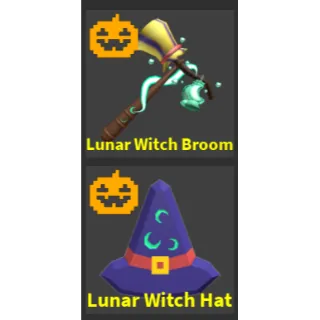 Lunar Witch Broom Set Flee The Facility