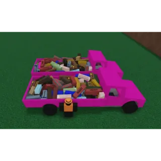 10x Mixed Axe Pink Trucks Lumber Tycoon 2
