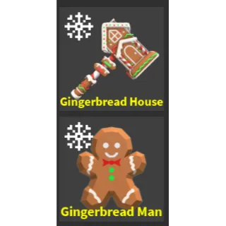 Gingerbread House Set Flee The Facility