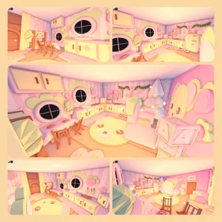 Bear Pink House | Adopt Me! House